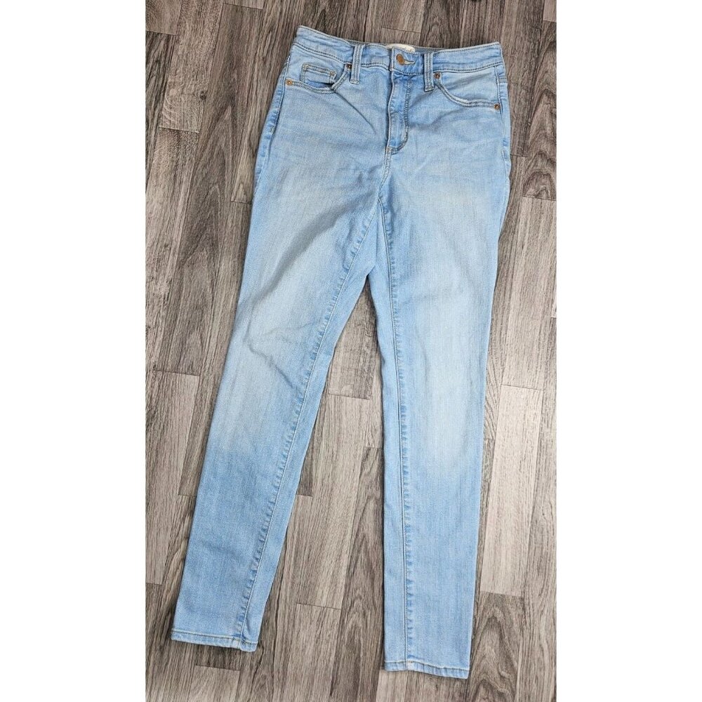 (3/$35) Universal Thread Size 4 / 27 Regular High Rise Skinny Denim Blue Jeans